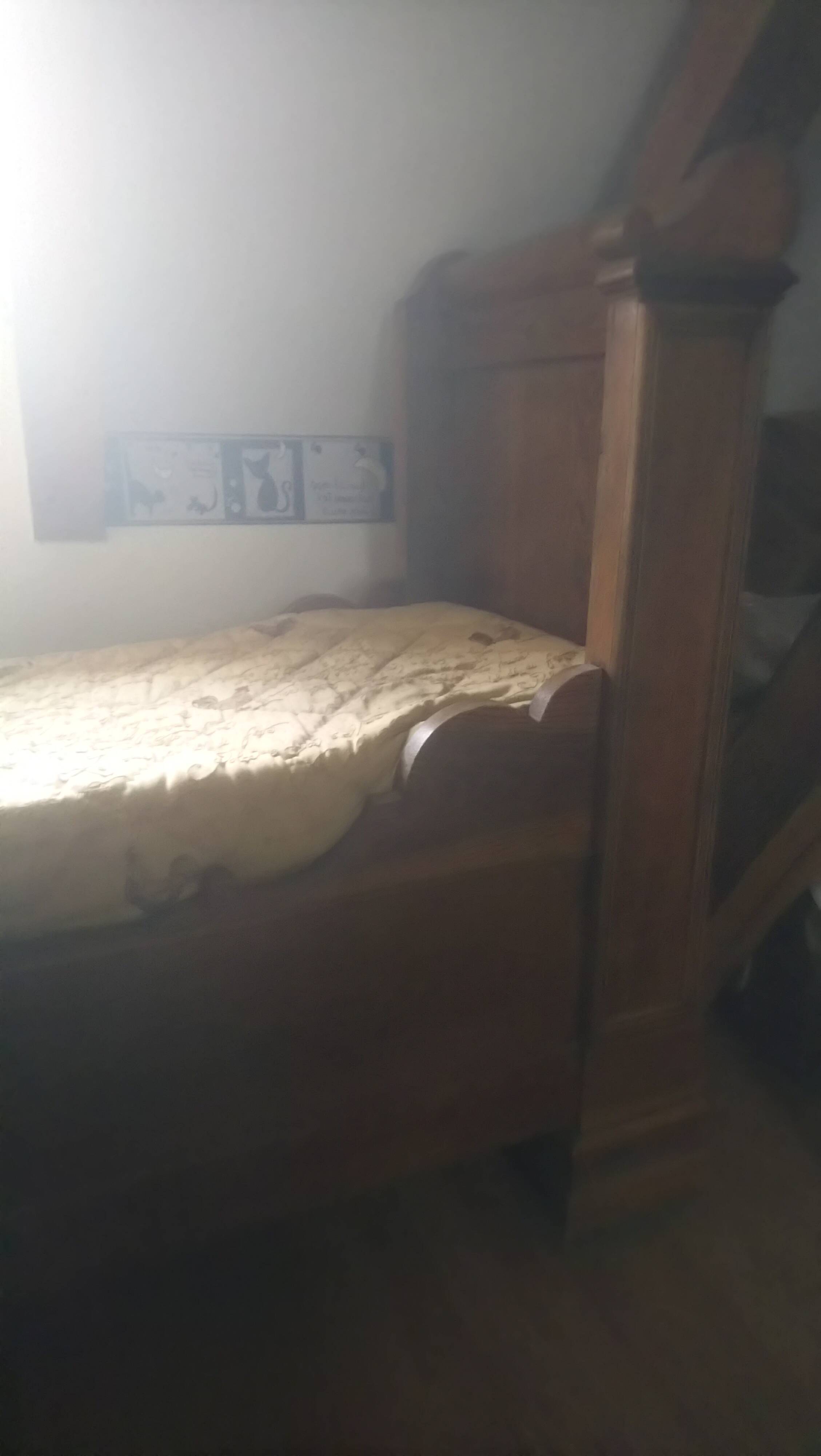 Canape oak Louis philippe