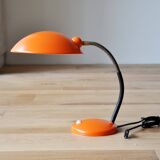 Vintage space age 70s table lamp with a bendable neck