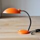 Vintage space age 70s table lamp with a bendable neck