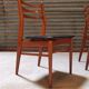 Set of 4 french chairs in scandinavian style year 60