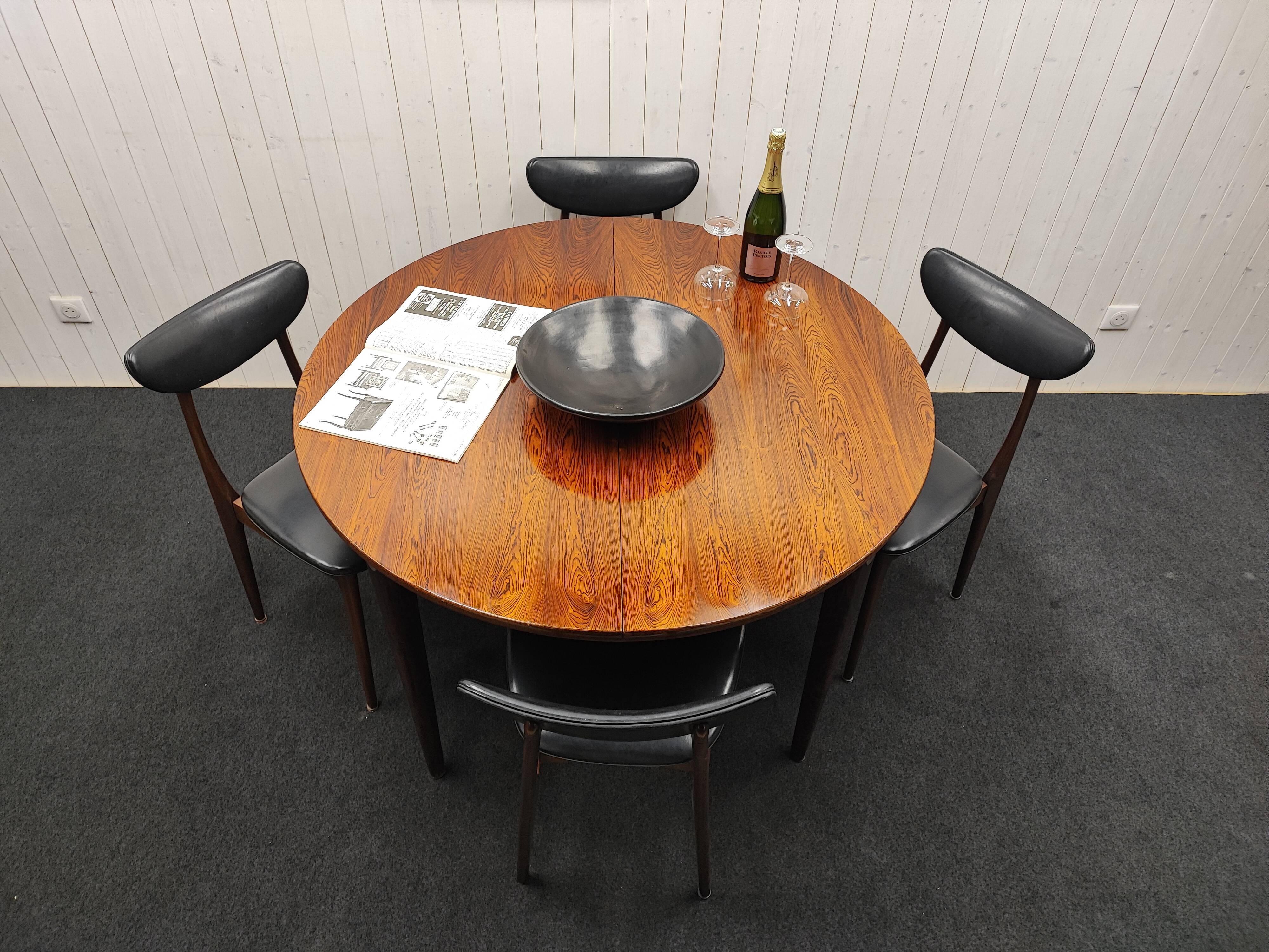 Vintage rosewood table