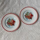 Pair of Villeroy & Boch christmas plates