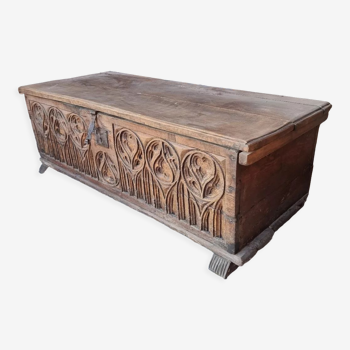 Old Gothic chest