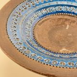 Aldo Londi for Bitossi, Large Centrepiece Bowl, Rimini Blue Series, 1970s