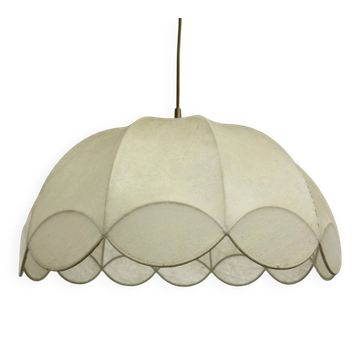 Chandelier ondulé "Cocoon" en métal allemand des années 70 par Goldkant.