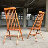 Elegant lounge chairs, 1955, set of 2