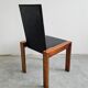 Set of 4 Mid Century dining chairs in rosewood style Afra and Tobia Scarpa.