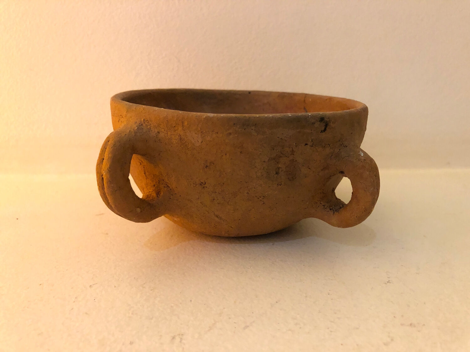 Écuelle en terre cuite vintage