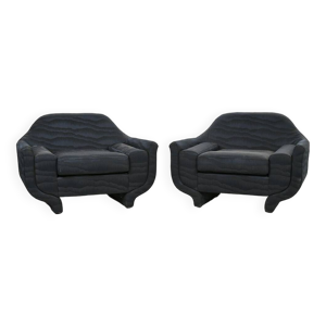 Paire de Fauteuils Design