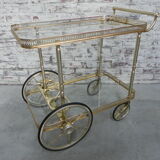Hollywood Regency serving trolley Mascagni