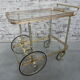 Hollywood Regency serving trolley Mascagni