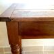 Table d'appoint pieds en bois tourné