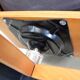 Leather and beech relaxation chair - 1970 / 1980