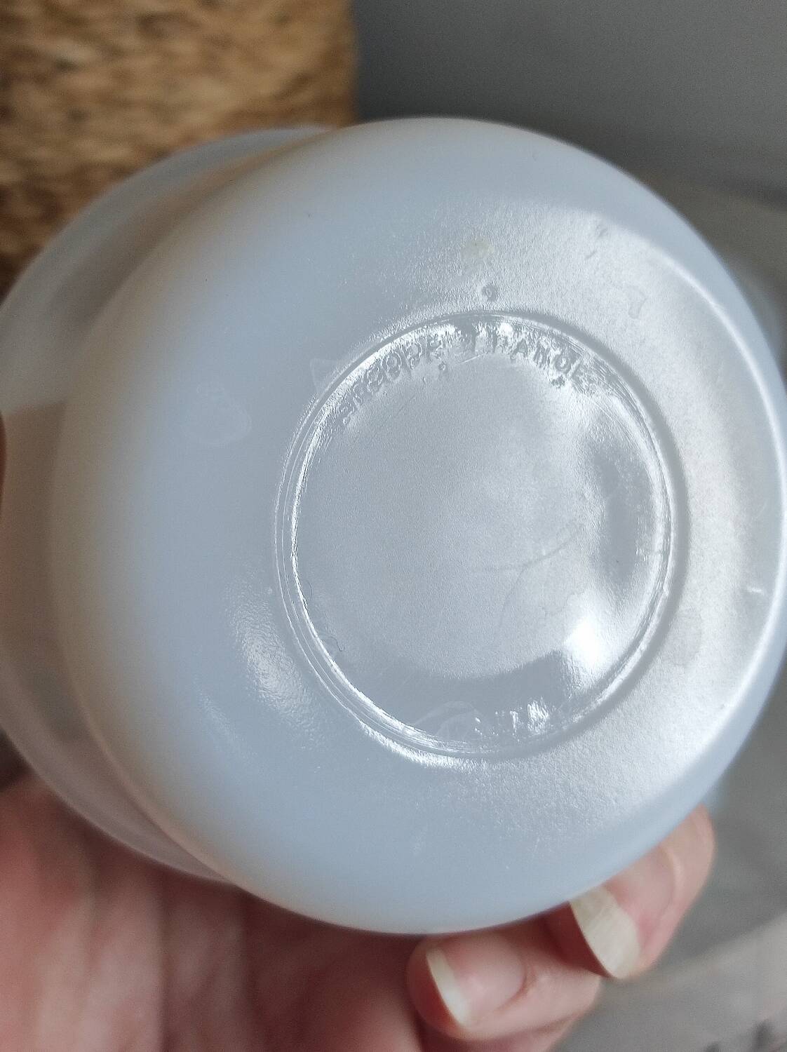 Vintage Arcopal Opaline Ramekins