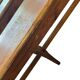 XL vintage wooden bench