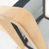 Lamintated beech and gauze design lounge chair