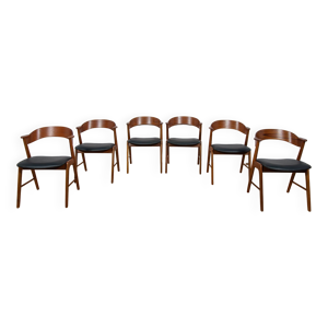 Chaises en teck de Korup - set