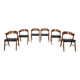 Mid-Century Danish Teak Chairs from Korup Stolefabrik, Denmark, 1960s, Set of 6