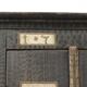 Painted Folk Art Bridal Cupboard 1794