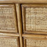 Bamboo and rattan buffet