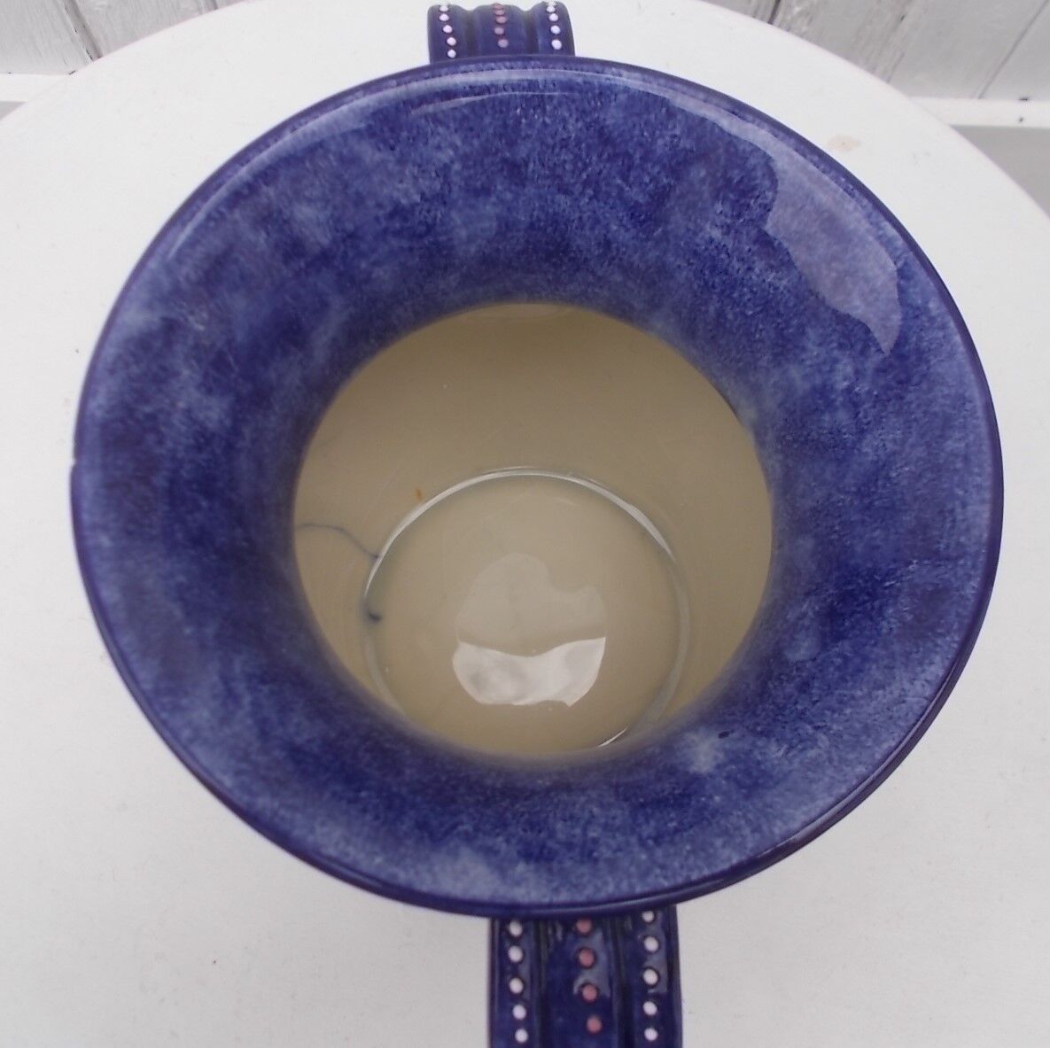 Quimper Henriot faience vase