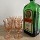 Rosaline Arcoroc digestive glasses