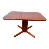 Table basse ajustable rehaussable en teck scandinave 1960