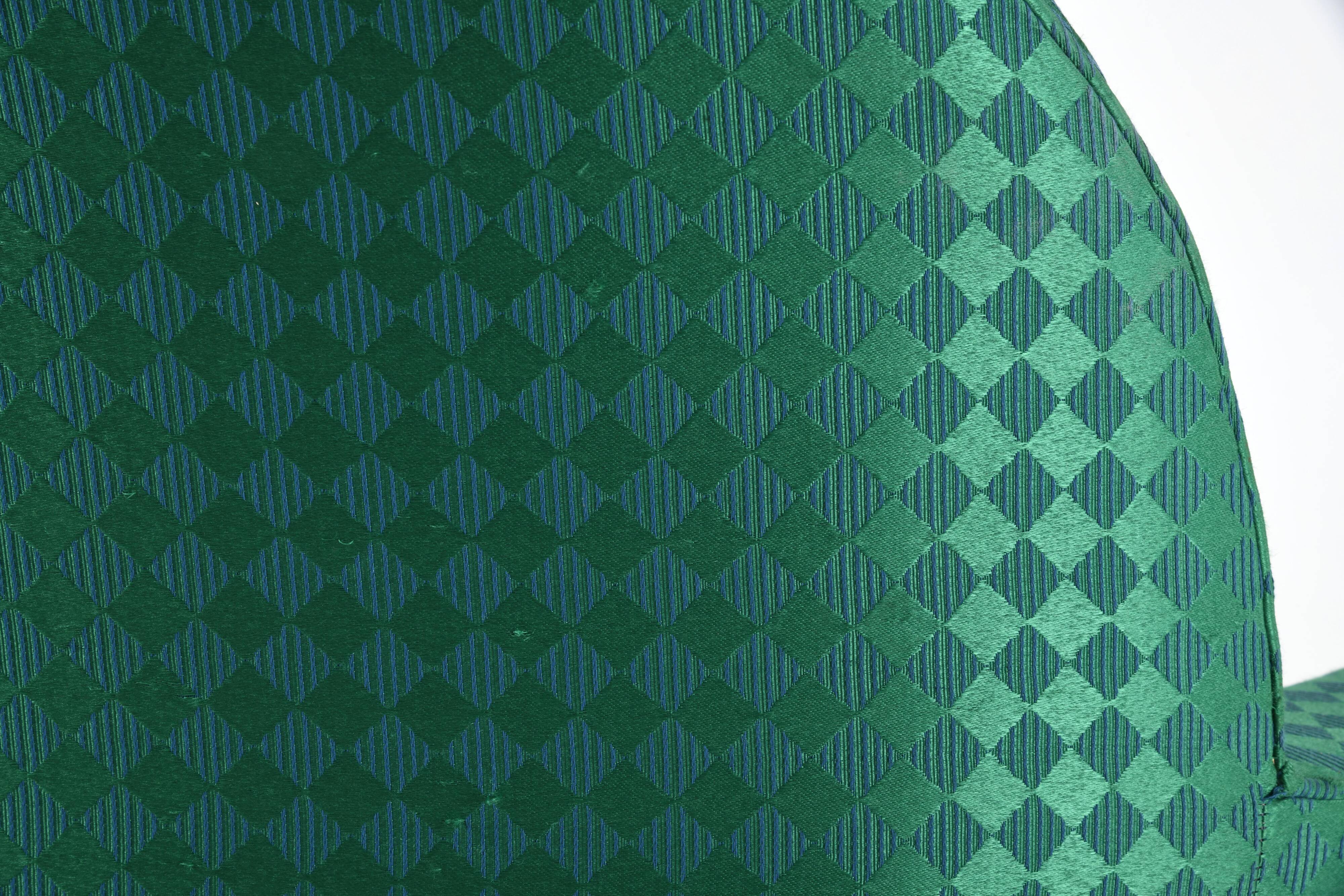 Asymmetrical Art Deco style chaise longue