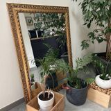 Large Golden Mirror