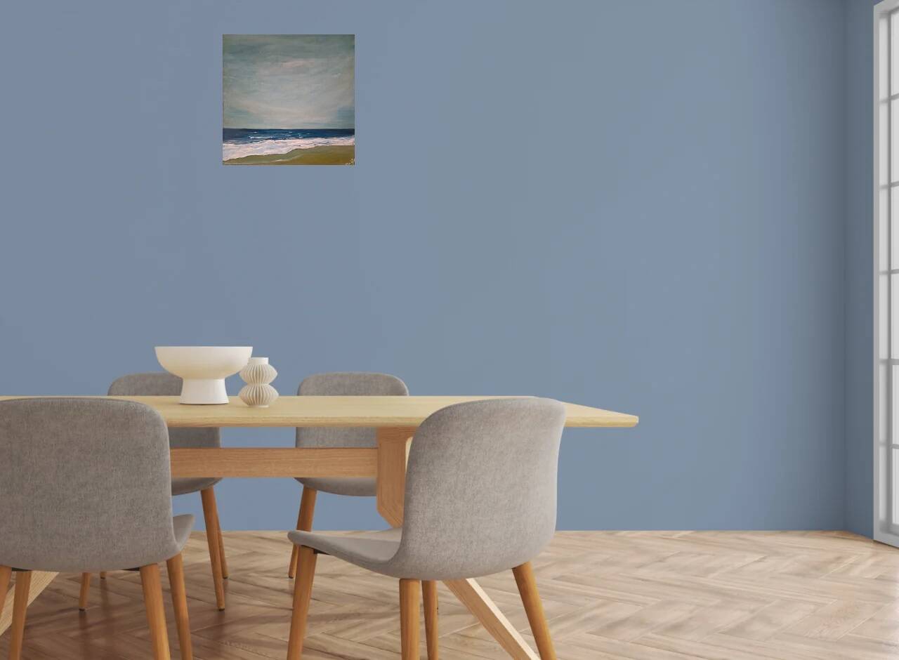 Original painting signed and delivered with its certificate: marine painting