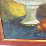 Still life oil signed