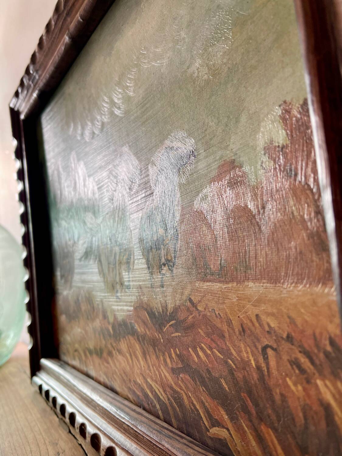 Reproduction of galloping horses