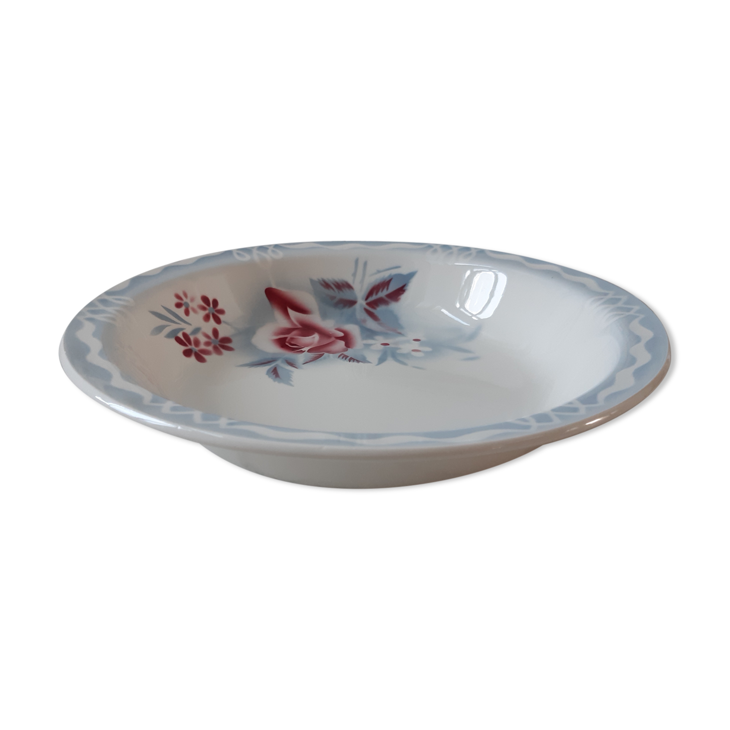 Hollow dish DIgoin Sarreguemines model Olga