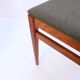 1960s-70s style chairs (4 pieces) in teak, retro vintage style.
