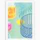 Paire d'illustrations A5, en risographie