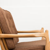 Armchair by Guillerme and Chambron.