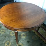 Louis XVI dining room table - 3 cherry extensions