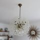 snowball, Dandelion, 17 lights, Emil Stejnar for Rupert Nikoll, Austria 50s