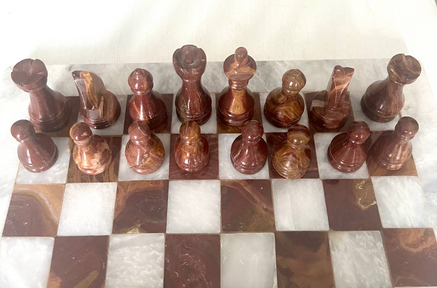 Marble chessboard