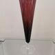 6 vintage Murano glass champagne flutes from the 60s