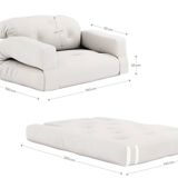 Hippo foldable futon - Karup Design