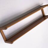 Mid-Century Teak Wall Shelf from Dyrlund, 1970s