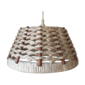 Suspension scandinave vintage teck laine
