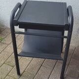 50s boarding school bedside table