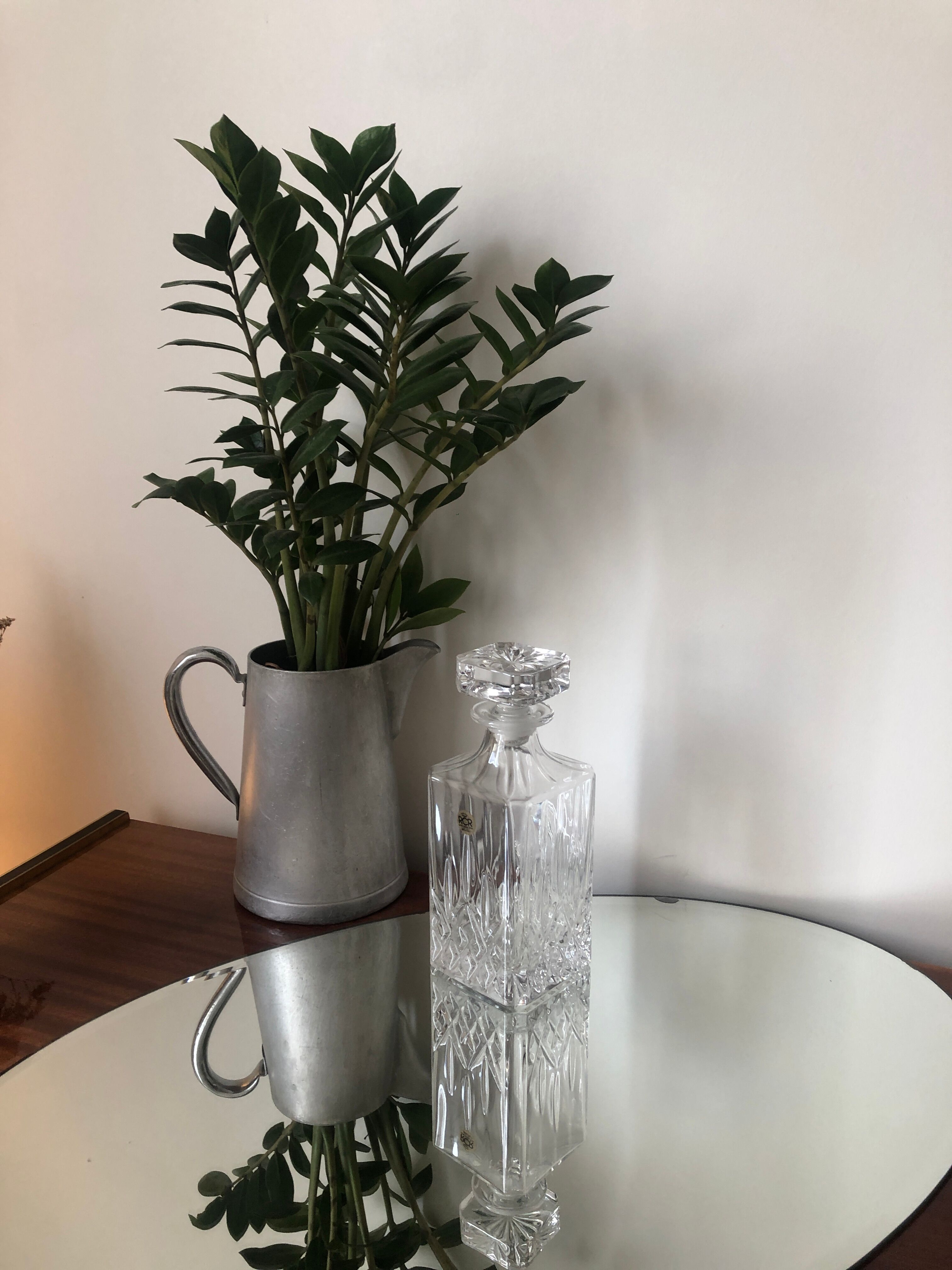 Crystal whisky carafe