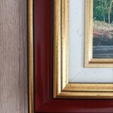 Tableau paysage signé Cuoper