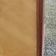 Enfilade of the 50s in oak and mahogany feet compass