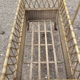 Wicker baby bed