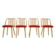 Set of four dining chairs by Antonín Šuman, 1960s