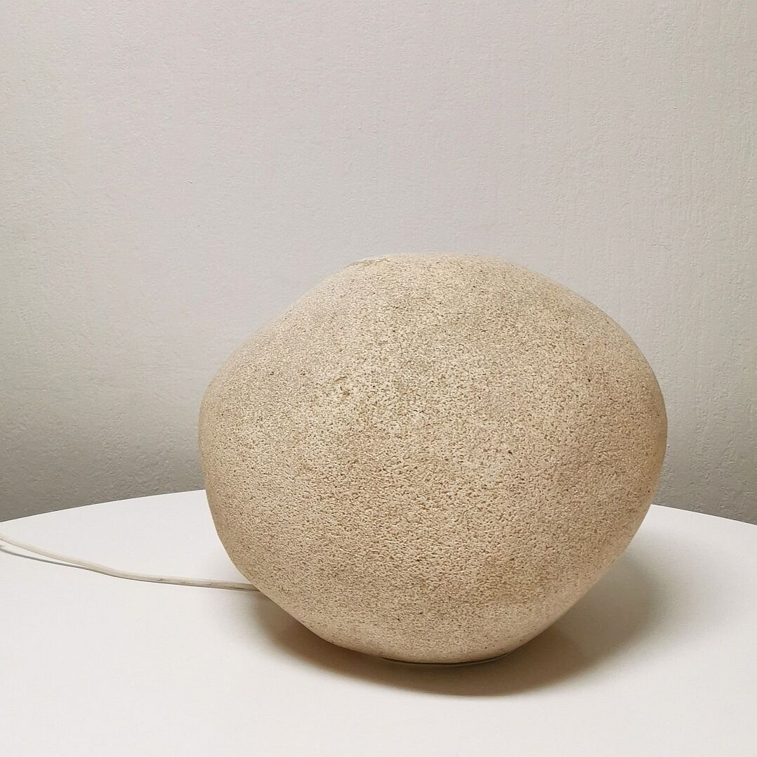 Pebble lamp "Dora" by André Cazenave, 1970